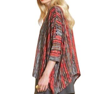 Clara Sun Woo Asymmetrical Hem Tunic Top Size Small